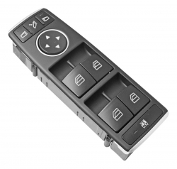 Control Electrico Mc Clase-C/Clase-E 07-14  De Elevador 3 Pins 9 Teclas Negro Para Espejos Autoabatibles 12Vcc Manijauto