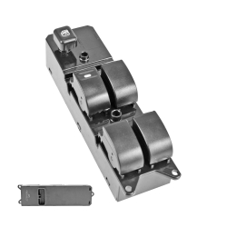 Control Electrico Mt L200 16-20  De Elevador 14 Pins 5 Teclas Negro 12Vcc Manijauto Delantero Izquierdo