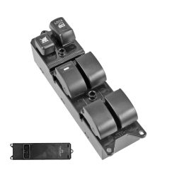 Control Electrico Mt Lancer 08-15  14 Pins 6 Teclas Negro 12Vcc Manijauto Delantero Izquierdo