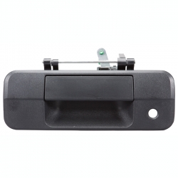 Manija De Tapa Ty Tundra 07-13  Con Hoyo Para Llave Y Sin Hoyo Para Camara Corrugada Negro Plastico Hushan