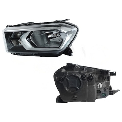 Faro Izq F/Cromado (Sencillo/Doble Cabina) Chevrolet S-10 Max 2022 2024