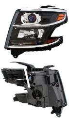 Faro Izq F/Negro C/Lupa C/Mica Ambar (Tahoe 15-17) Chevrolet Suburban 2015 2017