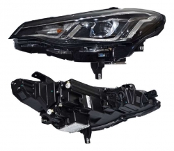 Faro Izq F/Cromado C/Led C/Lupa (Version Ls-Lt-Rs) Chevrolet Cavalier 2022 2024