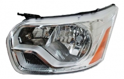 Faro Izq F/Cromado C/Mica Ambar Ford Transit 2014 2020