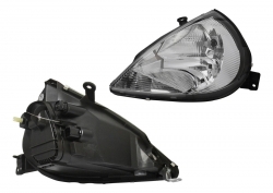 Faro Izq F/Cromado Cuarto Blanco Ford Ka 2001 2008