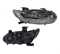 Faro Der F/Cromado C/Led (Version Sport) 4Ptas Honda Accord Sedan 2018 2021