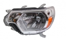 Faro Izq F/Cromado Mica Ambar Toyota Tacoma 2012 2015