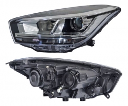 Faro Tiggo 4 Pro 2023 Filo Sup Negro 230908 Izq