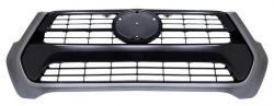 Parrilla Hilux 2021-2022-2023 C/ Mold Plata