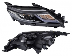 Faro Mitsubishi Pu L200 20-24 Gls Leds C/Luz De Dia C/Lupa Ecocn Der