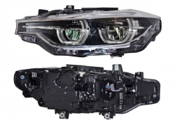 Par Faros Bmw Serie 3 2016 2017 2018 2019 Leds C/Motor