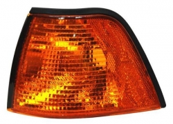 Par De Cuartos Punta Bmw Serie 3 95-98 Ambar Tyc Der