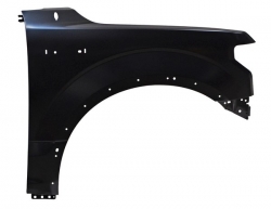 Salpicadera Ford Pu 2015 2016 2017 2018 2019 2020 C/Hoyo P/Mold Lat Aluminio Der