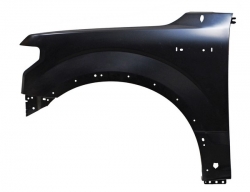 Salpicadera Ford Pu 2015 2016 2017 2018 2019 2020 C/Hoyo P/Sens P/Mold Lat Aluminio Izq