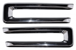 Moldura Parrilla Dodge Pu 2019-2020 Ram 2500/3500 Crom Cent Juego 2 Pzas