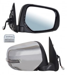 Espejo Mitsubishi Pu L200 2016-2017-2018 Elect Crom C/Direcc Autoabatible 7 Pines Der