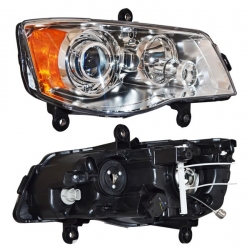 Faro Town & Country 2008-2016/ Caravan 2011-2015 Fondo Cromado C/Lupa Tyc1 Der