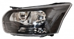 Faro Transit 2014-2020 Fondo Negro S/Reflejante C/Motor Tyc1 Izq