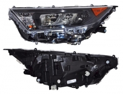 Faro Rav4 2020-2021 Filo Negro Leds Tyc G15 Izq