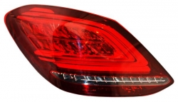 Calavera Mbenz Clase C 2019-2020 Leds Tyc Izq