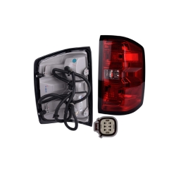 Calavera Derecha Chev Silverado C/Arnes Cuadrado 2018 Depo