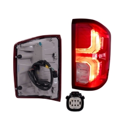 Calavera Derecha Chev Silverado Ltz Led Dob Cab 2018 Depo