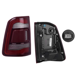 Calavera Izquierda Dodge Ram 2500 Led F/Rojo 2023 2024 Depo