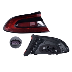 Calavera Izquierda Dodge Dart Led Exterior 2015 2016 Depo