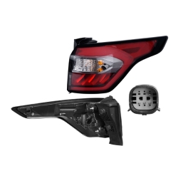 Calavera Derecha Ford Escape Led Exterior 2019 Depo