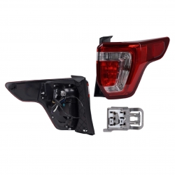 Calavera Derecha Ford Explorer Xlt Led Clara 2018 2019 Depo