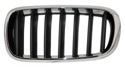 Parrilla Bmw X5 2014-2015-2016-2017-2018 Negra F/Cromado X-Drive Izq