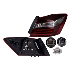 Calavera Derecha Honda Accord Led Exterior 2016 2017 Depo