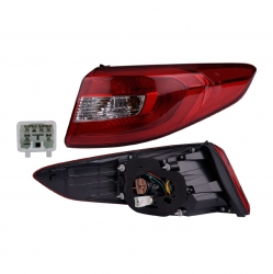 Calavera Derecha P/Hyundai Sonata Exterior 2017 Depo