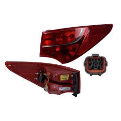 Calavera Derecha P/Hyundai Santa Fe Sport Exterior 2016 Depo