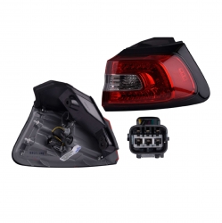 Calavera Derecha Jeep Cherokee Led Exterior 2018 Depo