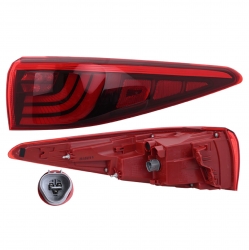 Calavera Derecha P/Kia Sportage Led Exterior 2018 Depo