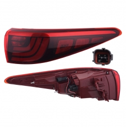 Calavera Derecha P/Kia Sportage Full Led Exterior 2018 Depo