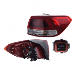 Calavera Derecha P/Kia Sorento Led Exterior 2018 Depo