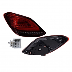 Calavera Izquierda Mbenz Clase C 200 Led 2019 2020 2021 Depo