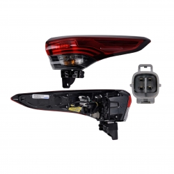 Calavera Derecha Toyota Highlander Led Exterior 2022 Depo