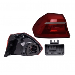 Calavera Izquierda Vw Passat Led Exterior Clara 2019 Depo