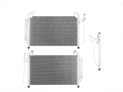 Condensador Mz Cx7 07-12 L4 2.3, 2.5 Lts Aut/Std C/Secador 26X14 7/8X16Mm Alum Sold Polar