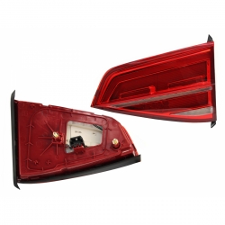 Calavera Der Int S/Arnes C/Led Clara (Rojo/Blanco) Volkswagen Jetta A6 Gli 2015 2018