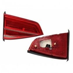 Calavera Izq Int S/Arnes C/Led Clara (Rojo/Blanco) Volkswagen Jetta A6 Gli 2015 2018