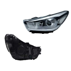 Faro Izq F/Negro C/Led C/Lupa (Sedan/H-Back) Kia Rio 2018 2023