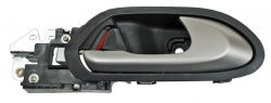 Manija Int Civic 2006-2011 Negra/ Plata Delantera Plastico 2219 Der