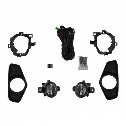 Kit Faro Aux S/Led C/Cables C/Rejillas Negros (Foco Halogeno) Nissan Np-300 Frontier (D-23) 2021 2024