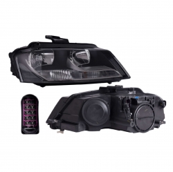 Faro Derecho Audi A3 Elec C/Motor P/Halogeno 2011 2012 Depo