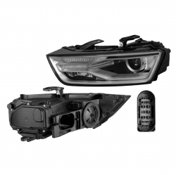 Faro Izquierdo Audi Q3 Elec C/Motor C/Leds P/Xenon 2018 Depo