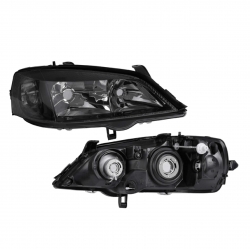 Faro Der Chevrolet Astra Elec F/Negro P/Halogeno 2003 Depo